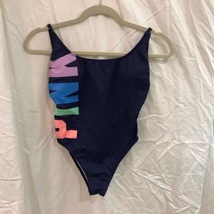 PINK 1 piece bathing suit
